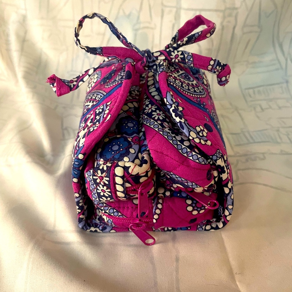 Vera Bradley Cloth Jewelry or Cosmetic Travel Case